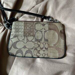 Vintage Coach Wristlet